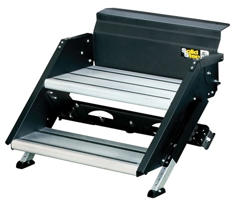 Lippert SolidStep Fold-Down RV Double Steps